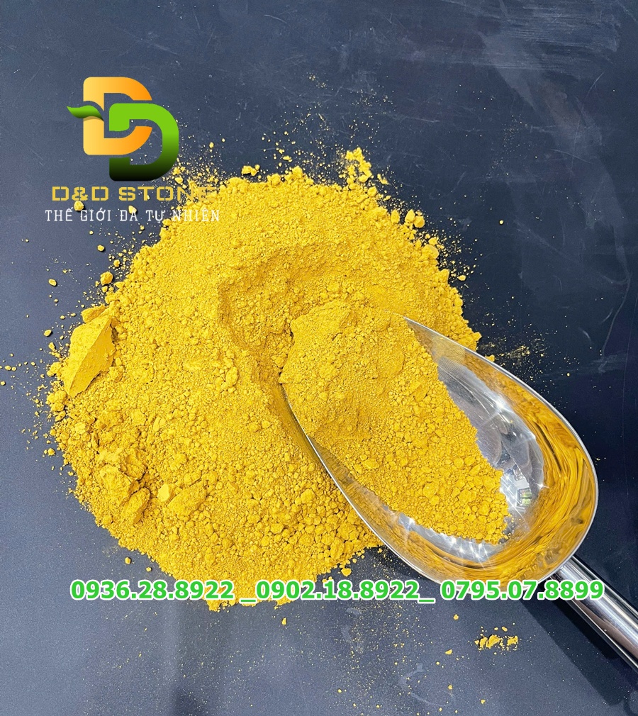 Bột màu vàng oxit sắt - Ảnh 4